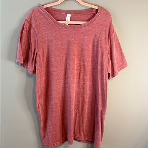 Sew In‎ Love Women’s Red Blouse XXL Short Sleeve